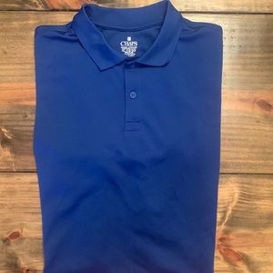 Champs boys XL(18-20) blue polo